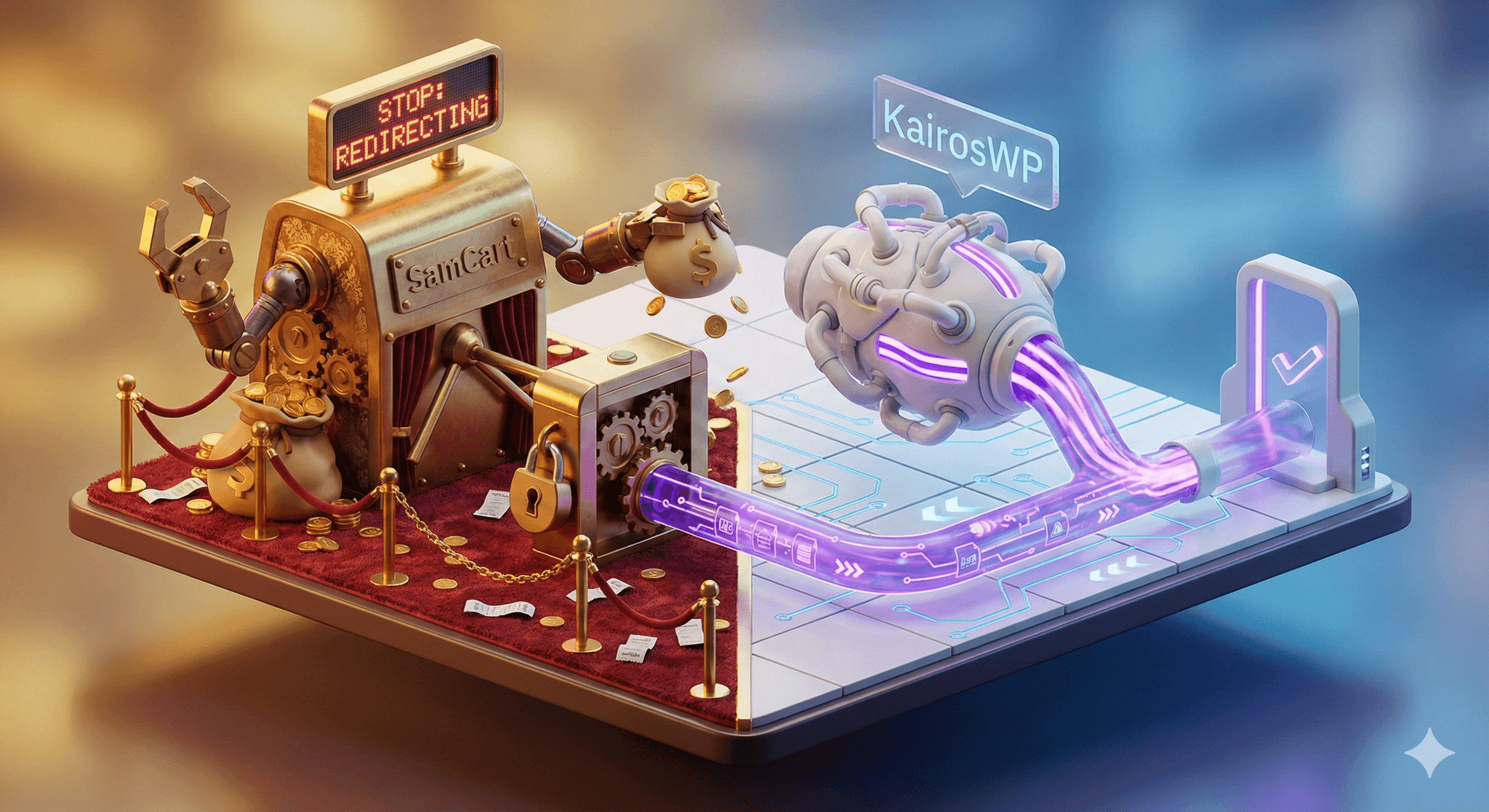 SamCart vs. KairosWP: Stop Paying 'Luxury Rent' for a Stripe Wrapper